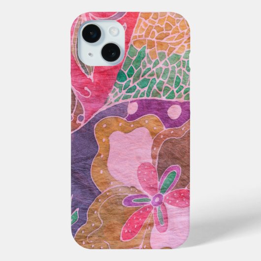 Meerkleurig Abstract Roze, Paarse, Blauw Case-Mate iPhone Case (Achterkant)