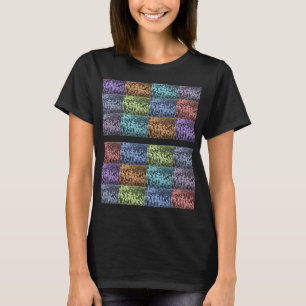 Meerkleurig bloemig Shirt