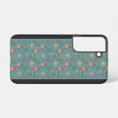 Meerkleurig Flowers Patroon Samsung Galaxy Hoesje (Achterkant horizontaal)