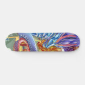 Meerkleurig Flying Legendary Dragon Skateboard (Horizontaal)