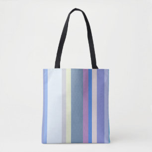 Meerkleurig geel/grijs/beige/roze/Paars/blauw Draagtas