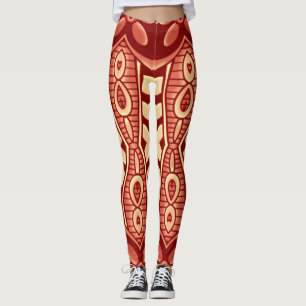 Meerkleurig geometrisch patroon "Ratti_Creative_Ar Leggings