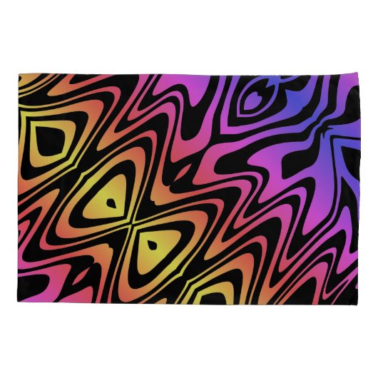 Meerkleurig haar van Kussensloop (Achterkant-Links)