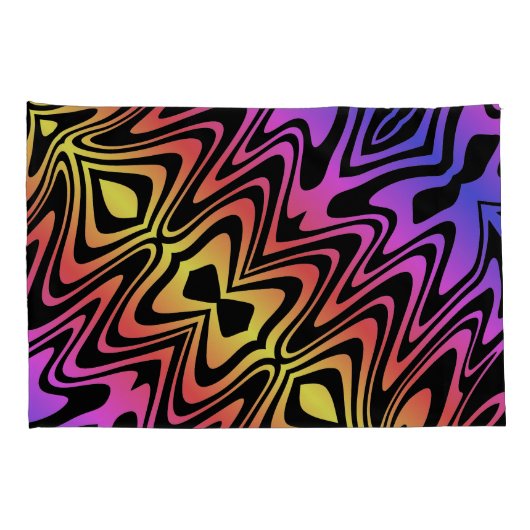 Meerkleurig haar van Kussensloop (Achterkant-Rechts)