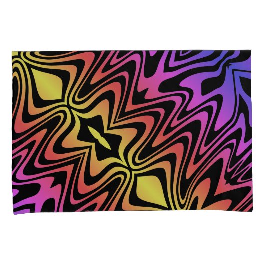 Meerkleurig haar van Kussensloop (Voorkant-Rechts)