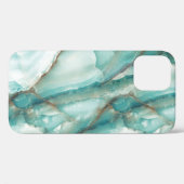 Meerkleurig marmer: Onyx-glaseffect. Case-Mate iPhone Case (Achterkant (horizontaal))