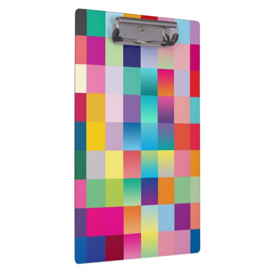 "Meerkleurig ontwerp" Klembord (Rechts)