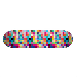 Meerkleurig ontwerp skateboard