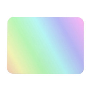 meerkleurig pastelpalet, regenboog van kleuren magneet