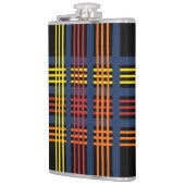 Meerkleurige Abstracte kolf Heupfles (Links)