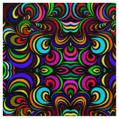 Meerkleurige abstracte patronen stof (Close Up)