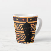 Meerkleurige African Print Mok (Rechterhoek)