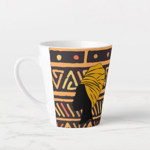 Meerkleurige African Print Mok