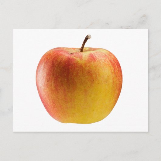 Meerkleurige appel briefkaart (Voorkant)