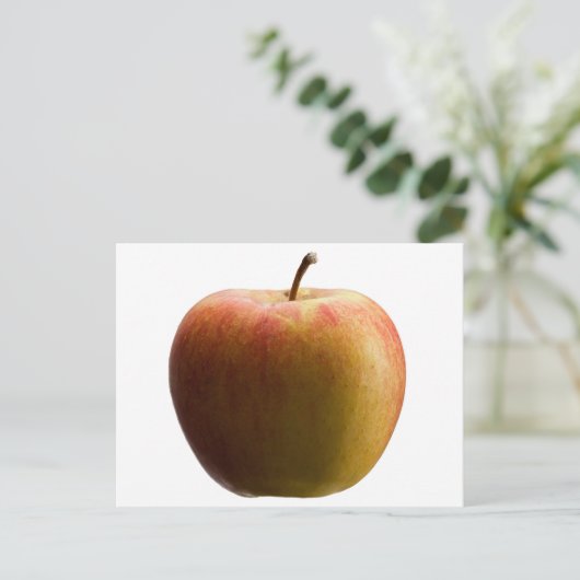 Meerkleurige appel. briefkaart (Staand voorkant)