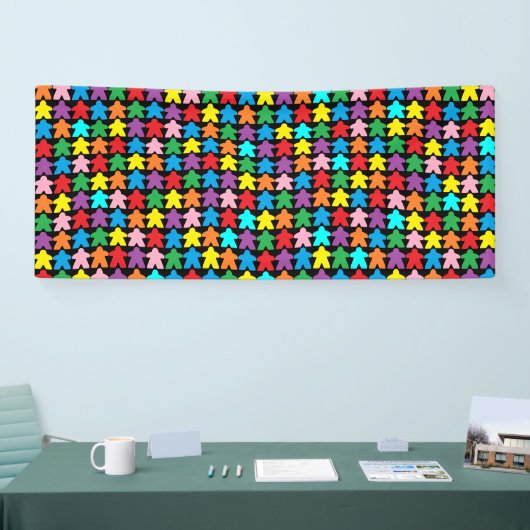 Meerkleurige appels spandoek (Beurs)