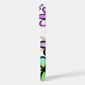 Meerkleurige bloemen Case-Mate iPhone case (Achterkant / Links)