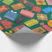 Meerkleurige Cadeaus Cadeaupapier (Hoek)