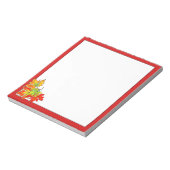 Meerkleurige Esdoornbladeren Notitieblok (Gedraaid)