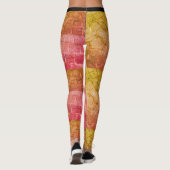 Meerkleurige Gepersonaliseerd Leggings (Achterkant)