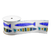 Meerkleurige gestreepte vis Thunder_Cove Lint (Spoel)