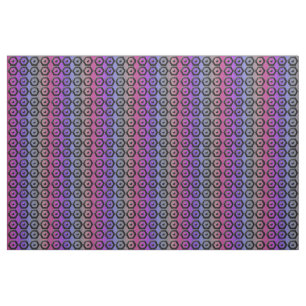 Meerkleurige Hexagon Cotton Fabric Stof