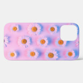 Meerkleurige kamille-array met neonverlichting. Case-Mate iPhone case (Achterkant (horizontaal))