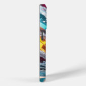 Meerkleurige kristallen Case-Mate iPhone case (Achterkant / Rechts)