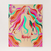 Meerkleurige, langharige godin Thunder_Cove Legpuzzel (Verticaal)