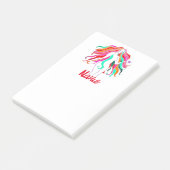 Meerkleurige, langharige godin Thunder_Cove Post-it® Notes (Schuin)