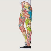Meerkleurige Leggings van Floral (Beauty) (Links)