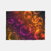 Meerkleurige lenzen fleece deken (Voorkant (Horizontaal))