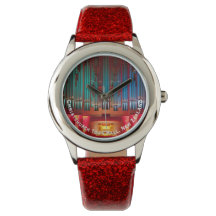 Meerkleurige orgelpijpen