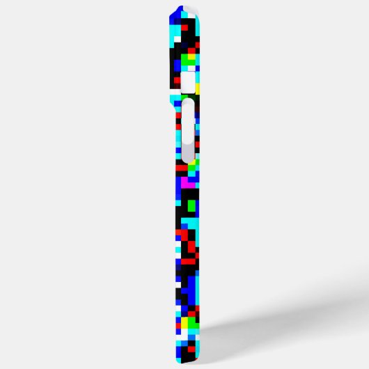 Meerkleurige patroonkoel Case-Mate iPhone case (Achterkant / Links)