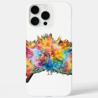 Meerkleurige pauw I-phone case