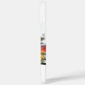 Meerkleurige pauw I-phone case (Achterkant / Links)