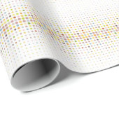 Meerkleurige puntachtergrond cadeaupapier (Rol Hoek)