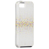 Meerkleurige puntachtergrond Case-Mate iPhone case (Back/Rechts)