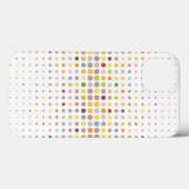 Meerkleurige puntachtergrond Case-Mate iPhone case (Achterkant (horizontaal))