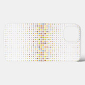 Meerkleurige puntachtergrond Case-Mate iPhone case (Achterkant (horizontaal))