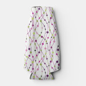 Meerkleurige puntachtergrond flesjeskoeler (Voorkant)