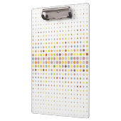 Meerkleurige puntachtergrond klembord (Links)