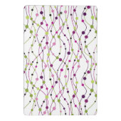 Meerkleurige puntachtergrond mini klembord (Achterkant)