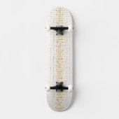 Meerkleurige puntachtergrond skateboard (Voorkant)