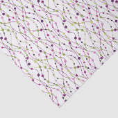 Meerkleurige puntachtergrond tissuepapier (Detail)