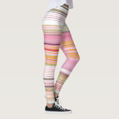 Meerkleurige, roze, actieve kleding leggings (Rechts)