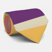 Meerkleurige strepen Vier Stropdas (Opgerold)