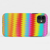 Meerkleurige strijkstrepen Case-Mate iPhone case (Achterkant (horizontaal))