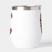 Meerkleurige tulp met opschrift "C" (Links)