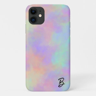 Meerkleurige Waterverf gepersonaliseerde telefoonh iPhone 11 Hoesje